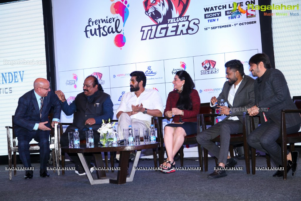 Premiere Futsal Press Meet - Rana Daggubati as co-owner and Brand Ambassador