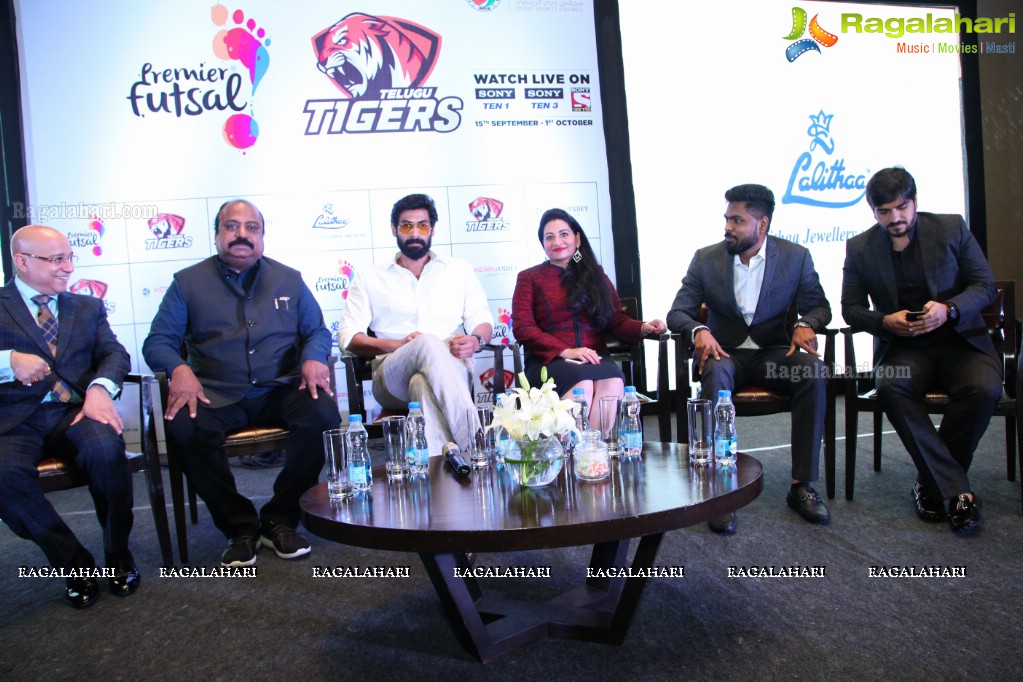 Premiere Futsal Press Meet - Rana Daggubati as co-owner and Brand Ambassador