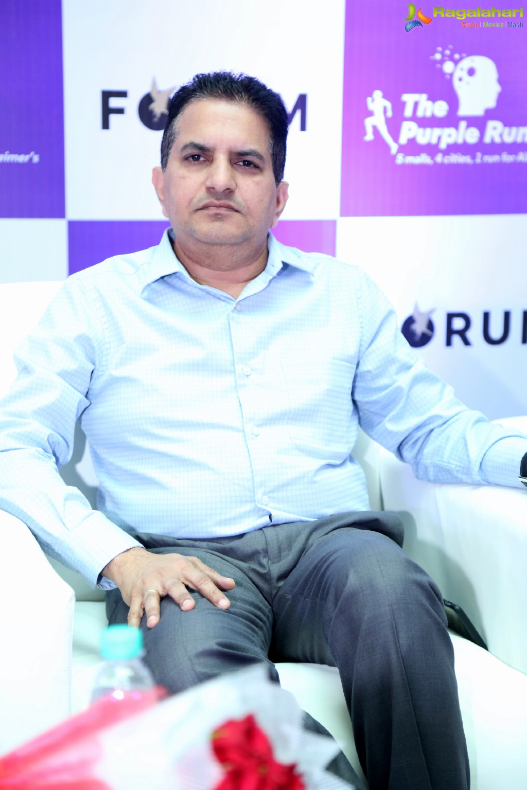 Purple Run Press Meet at Forum Sujana Mall, Hyderabad