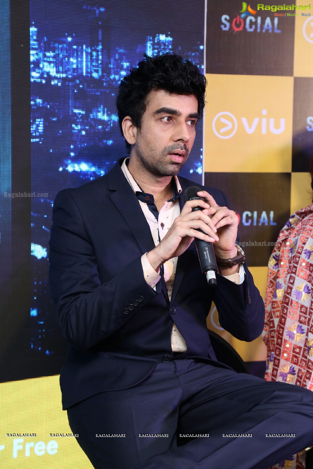 Thriller Digital Series 'Social' Launch by VIU at Taj Banjara