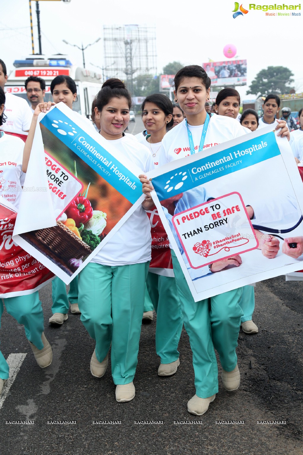 World Health Day 2017 Health Rally by Cardiological Society of India at Necklace Road