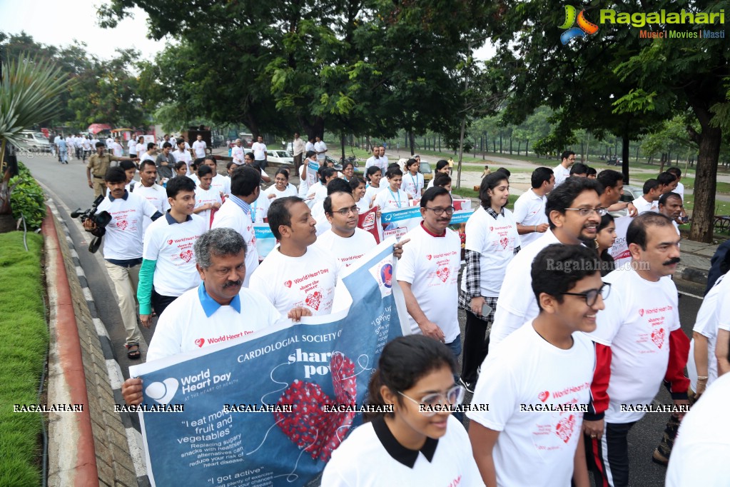 World Health Day 2017 Health Rally by Cardiological Society of India at Necklace Road