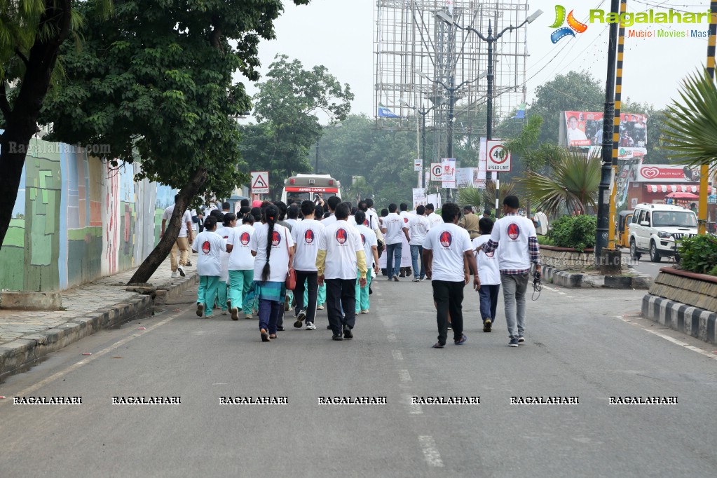 World Health Day 2017 Health Rally by Cardiological Society of India at Necklace Road