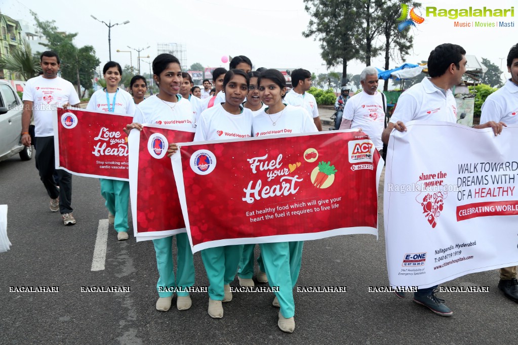 World Health Day 2017 Health Rally by Cardiological Society of India at Necklace Road