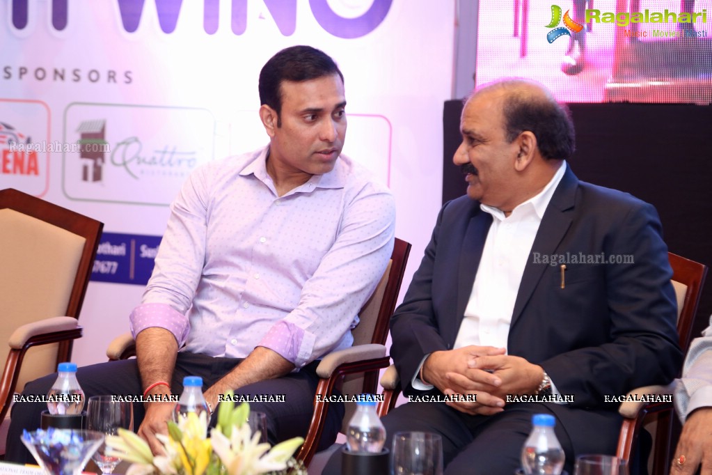 VVS Laxman launches Youth Wing by Jain International Trade Organization at ITC Kakatiya