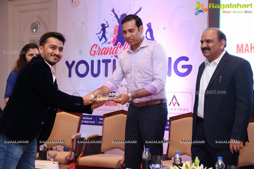 VVS Laxman launches Youth Wing by Jain International Trade Organization at ITC Kakatiya