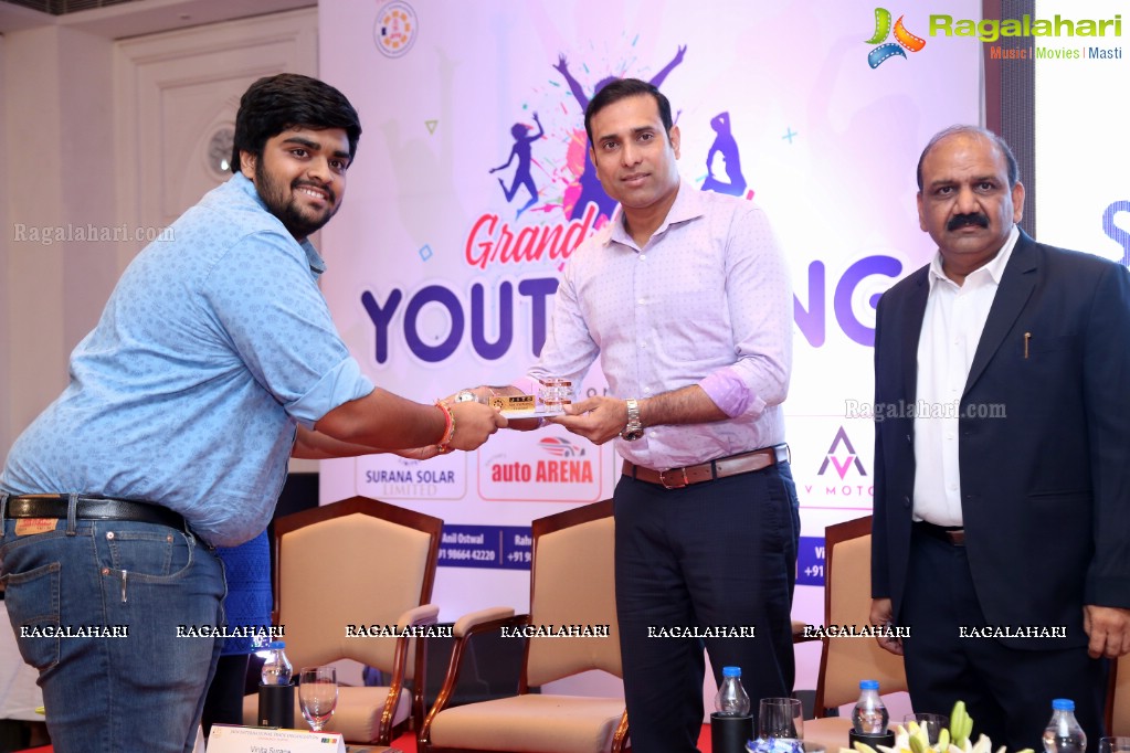 VVS Laxman launches Youth Wing by Jain International Trade Organization at ITC Kakatiya