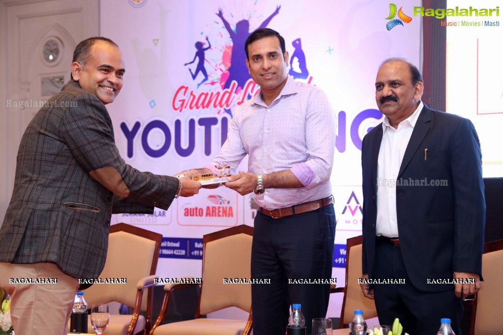 VVS Laxman launches Youth Wing by Jain International Trade Organization at ITC Kakatiya