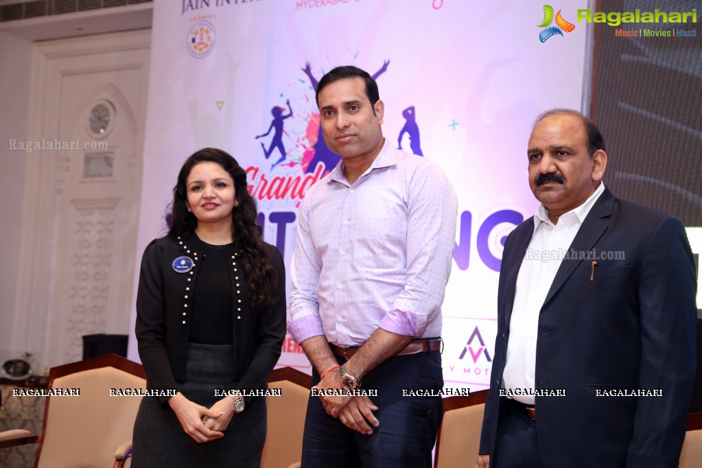 VVS Laxman launches Youth Wing by Jain International Trade Organization at ITC Kakatiya