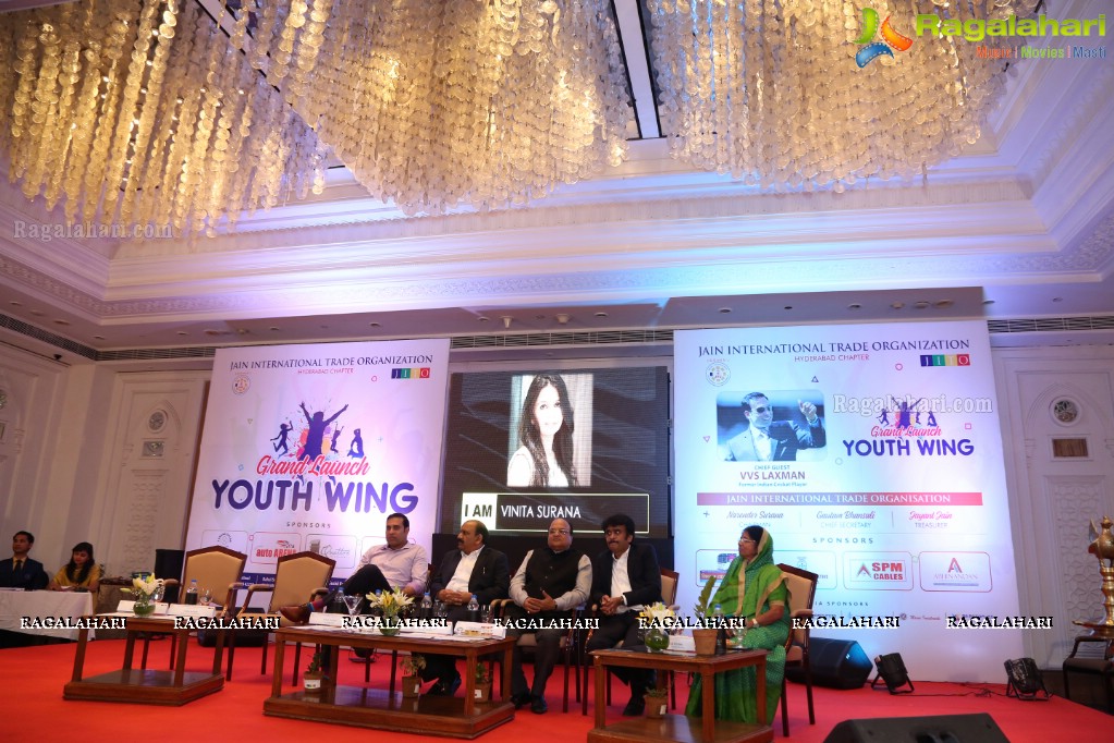 VVS Laxman launches Youth Wing by Jain International Trade Organization at ITC Kakatiya