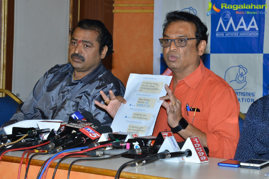 Naresh Press Meet on MAA Controversy
