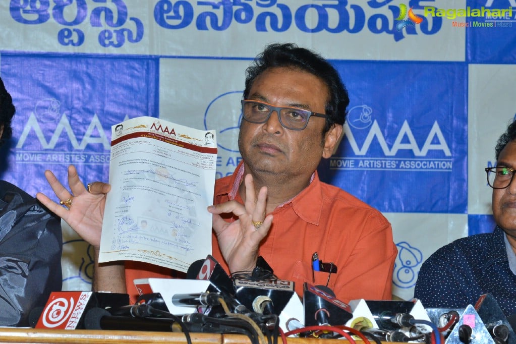 Naresh Press Meet on MAA Controversy