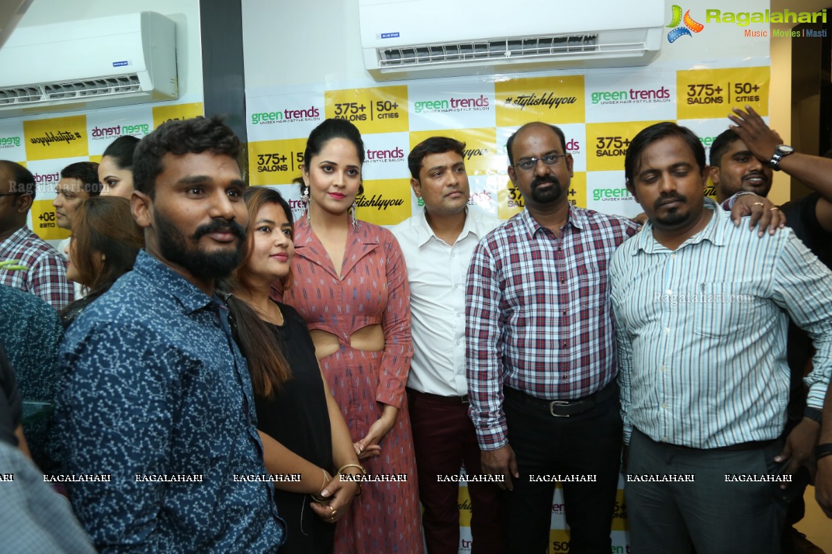 Anasuya launches Green Trends at Kukatpally, Hyderabad