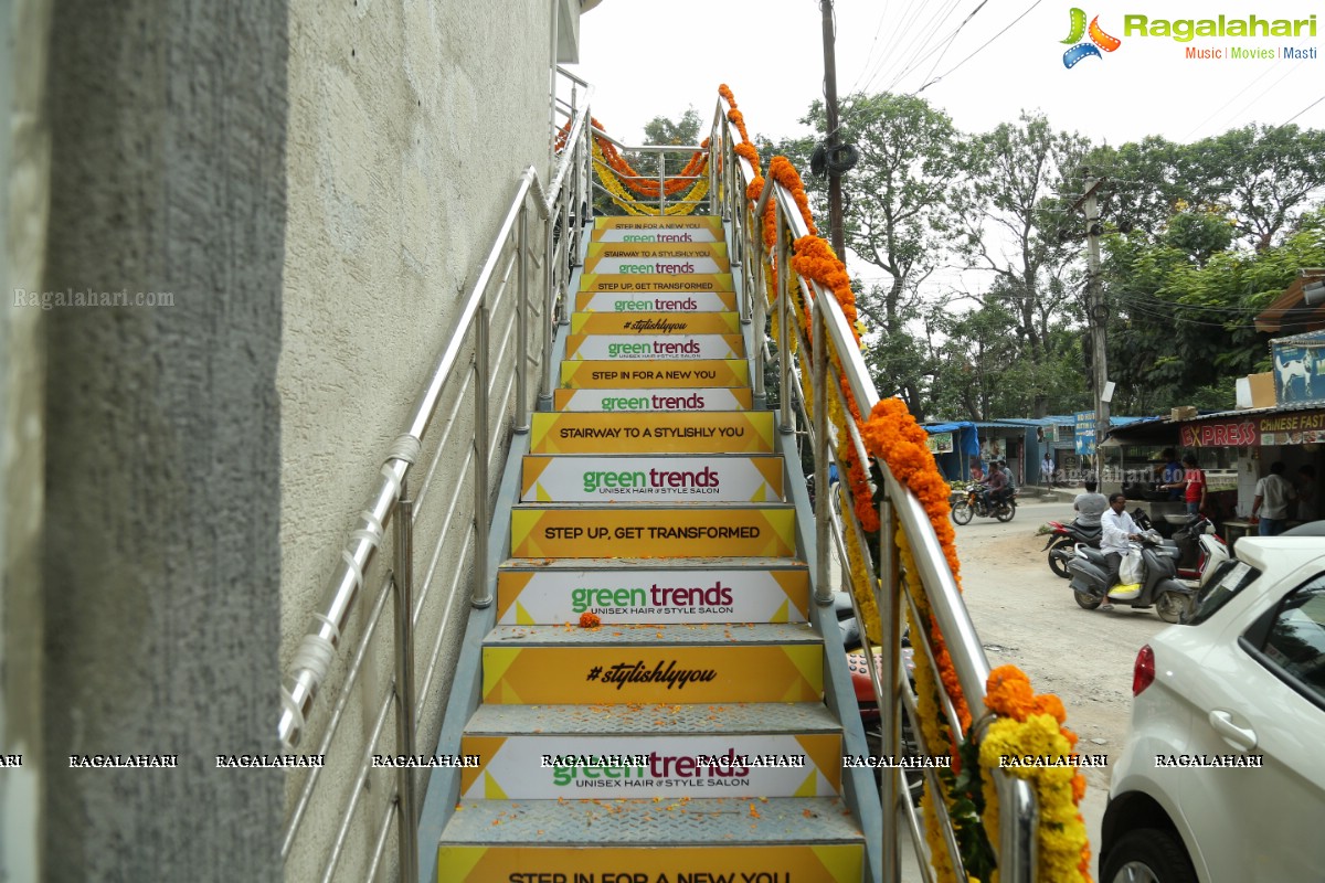 Anasuya launches Green Trends at Kukatpally, Hyderabad