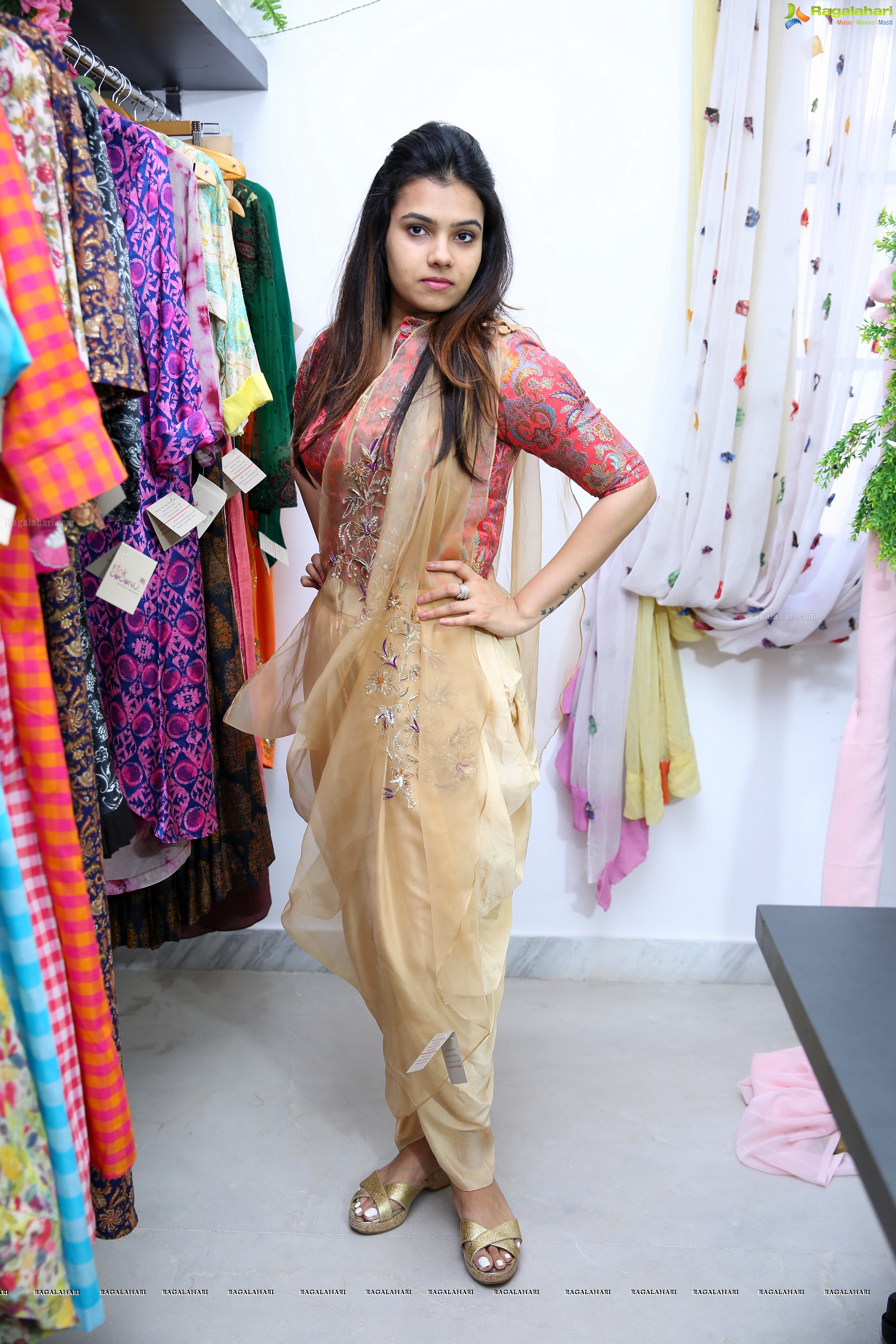 Autumn Hues - Pink Coconut New Label Launch at Pink Coconut Studio, Jubilee Hills, Hyderabad