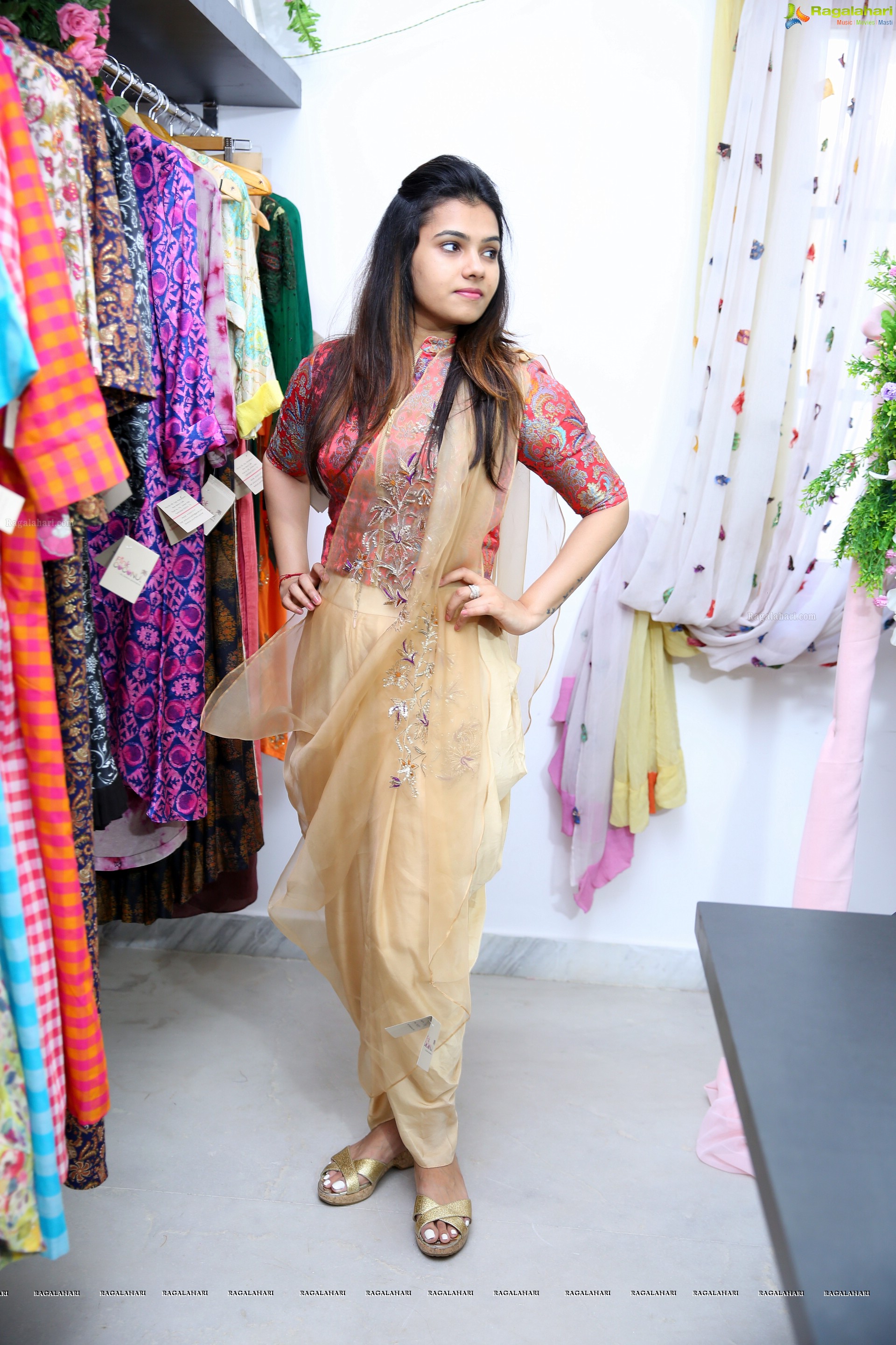 Autumn Hues - Pink Coconut New Label Launch at Pink Coconut Studio, Jubilee Hills, Hyderabad