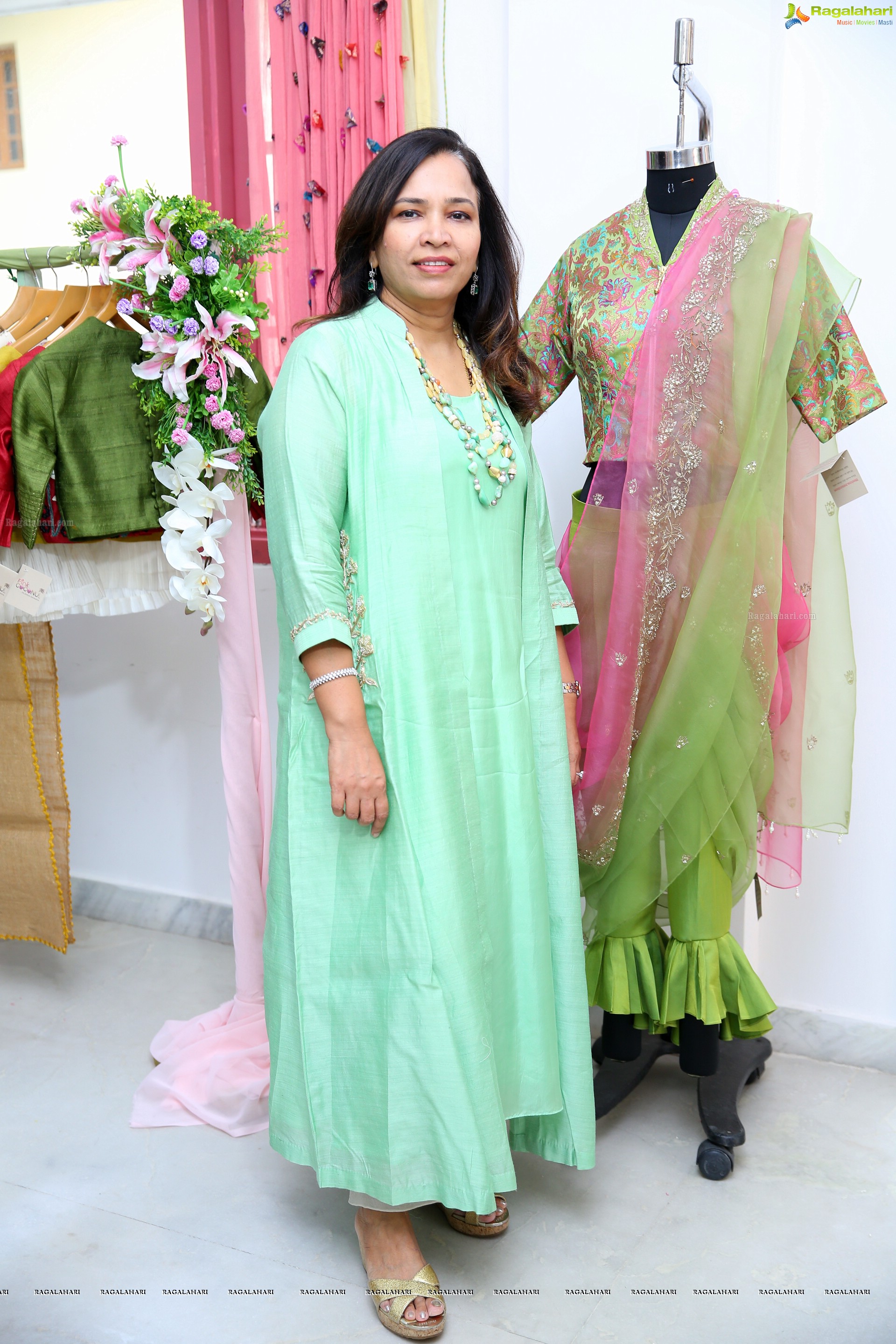 Autumn Hues - Pink Coconut New Label Launch at Pink Coconut Studio, Jubilee Hills, Hyderabad