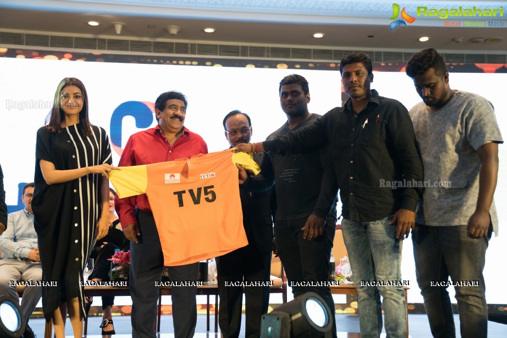 CCT10 - Corporate Cricket T10 Curtain Raiser Event Jersey Launch by Kajal Aggarwal