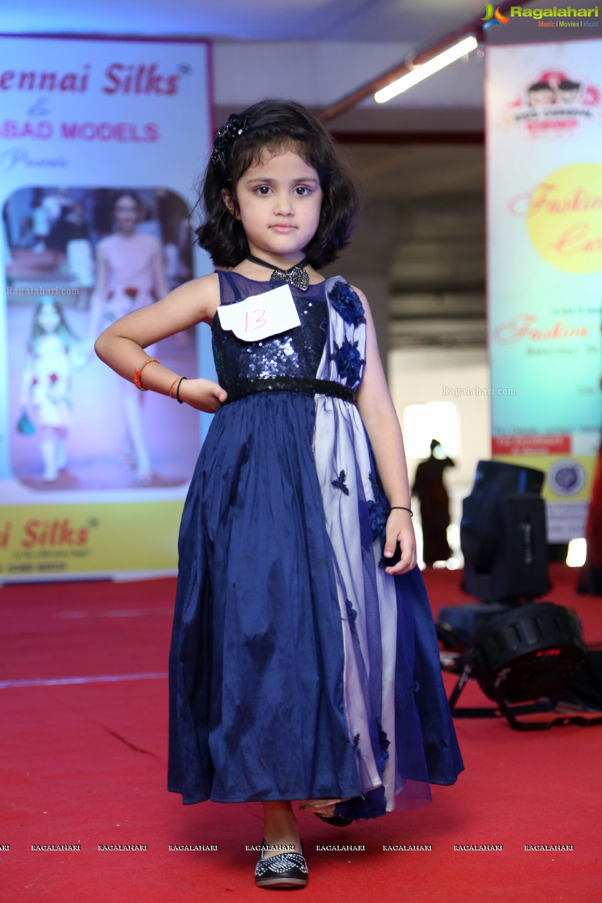 A Kid & Mom fashion Show at The Chennai Silks, Kukatpally