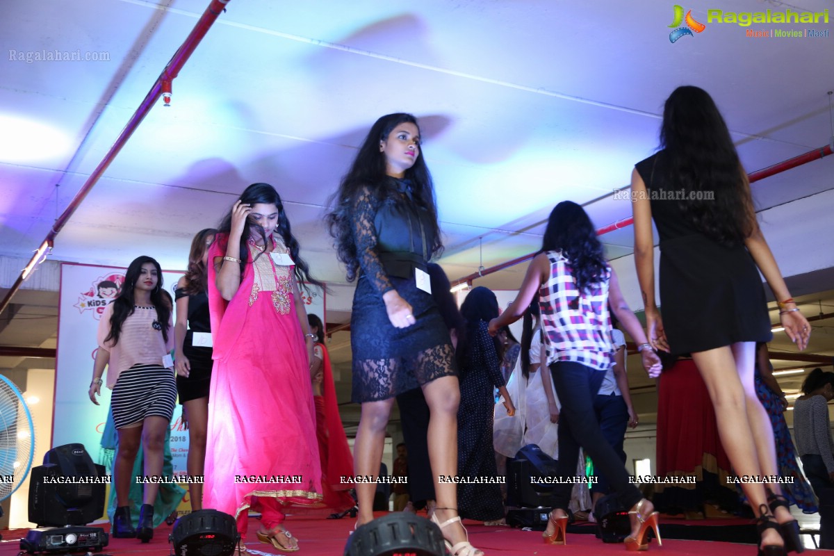 A Kid & Mom fashion Show at The Chennai Silks, Kukatpally