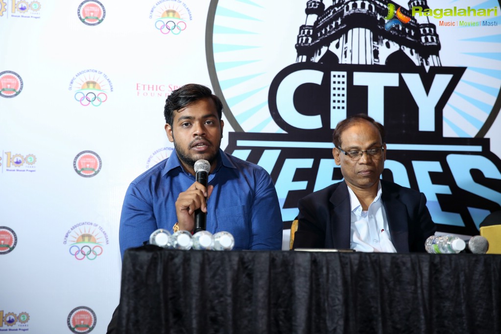 City of Heroes Press Meet at The Park