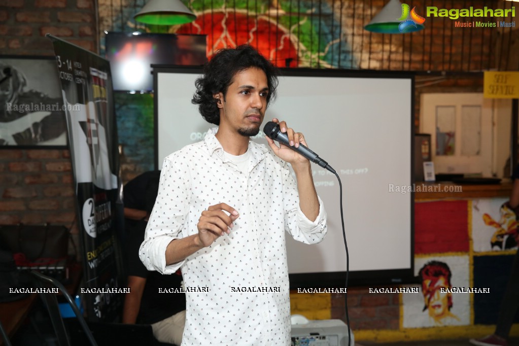 Comic Con India's Cosplay Workshop at Nirvana Bistro, Hyderabad