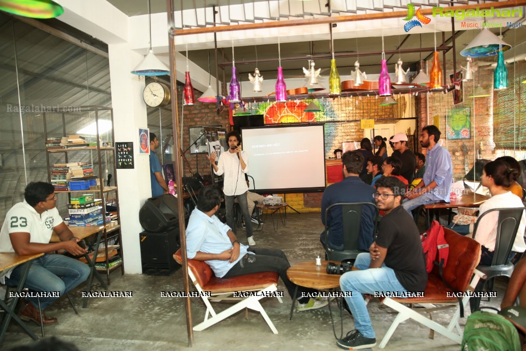 Comic Con India's Cosplay Workshop at Nirvana Bistro, Hyderabad