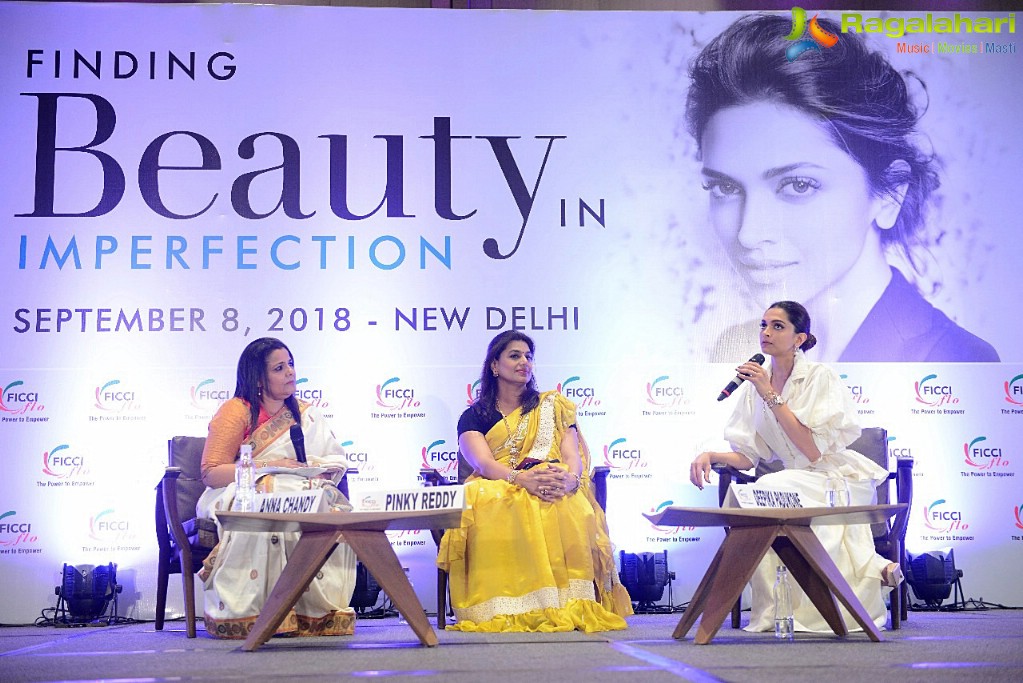 FLO - Deepika Padukone in conversation with Anna Chandy at Hotel Andazby Hyatt, New Delhi