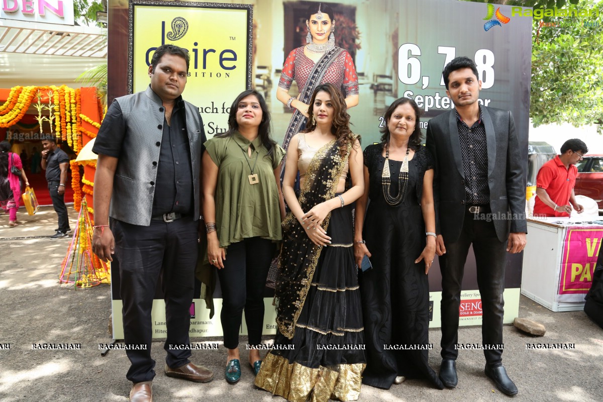 Diksha Panth launches Desire Designer Exhibition at N Convention