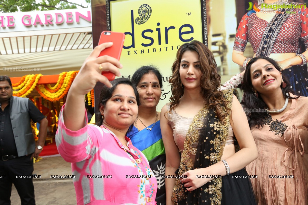 Diksha Panth launches Desire Designer Exhibition at N Convention