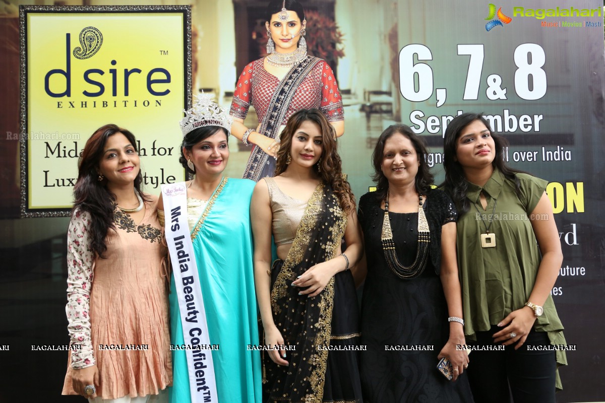 Diksha Panth launches Desire Designer Exhibition at N Convention