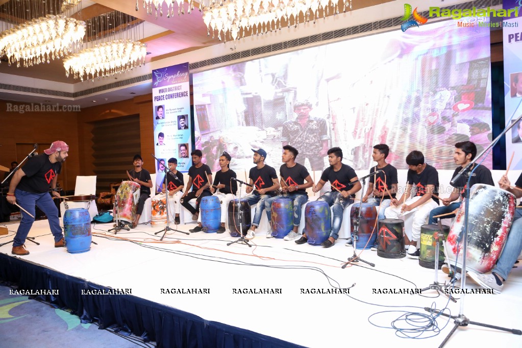 Performance by Dharavi Reloaded by Rotary International, Dist 3150 at Hotel Marigold, Hyderabad