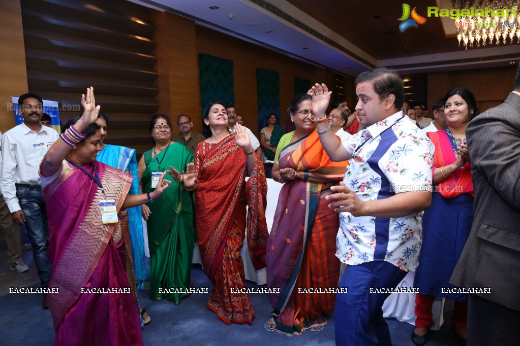 Performance by Dharavi Reloaded by Rotary International, Dist 3150 at Hotel Marigold, Hyderabad