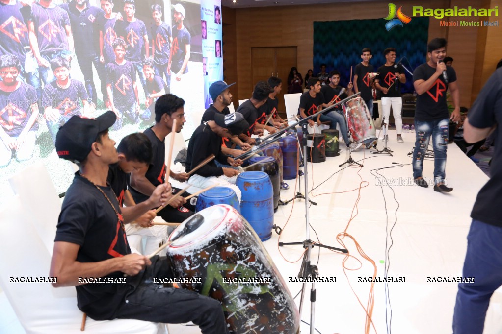 Performance by Dharavi Reloaded by Rotary International, Dist 3150 at Hotel Marigold, Hyderabad