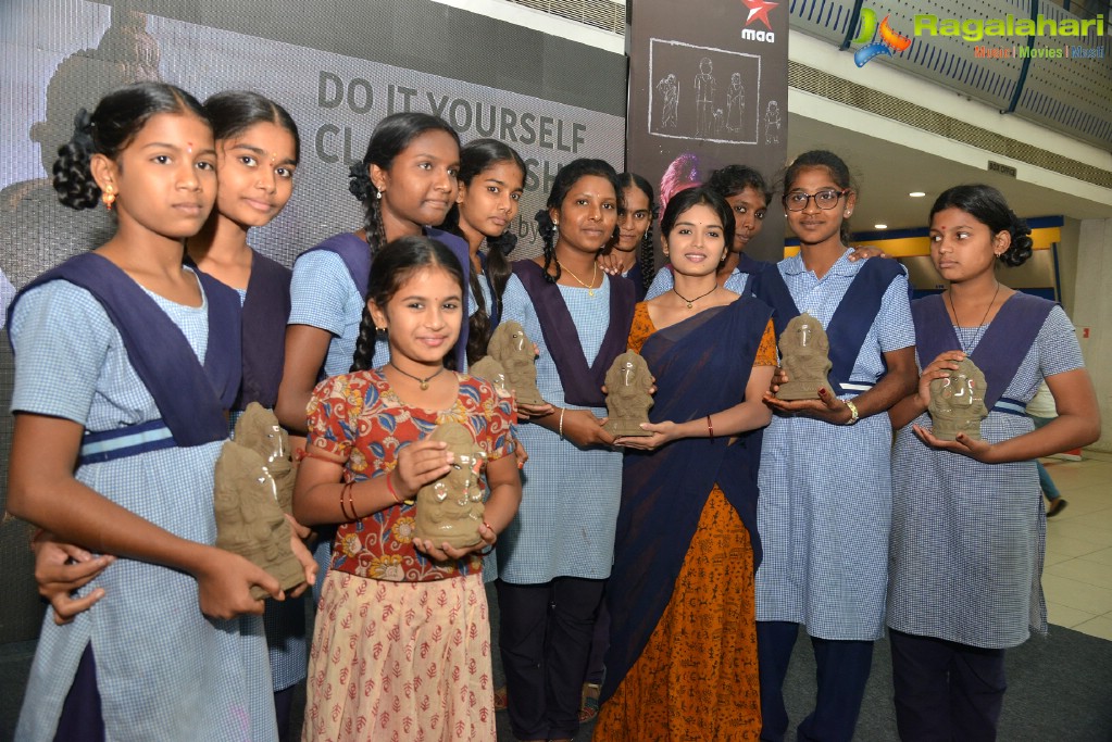 Star MAA - Celebrating and Sale The “Eco Friendly Clay Ganesh Idols” at Prasad's IMAX, Hyderabad