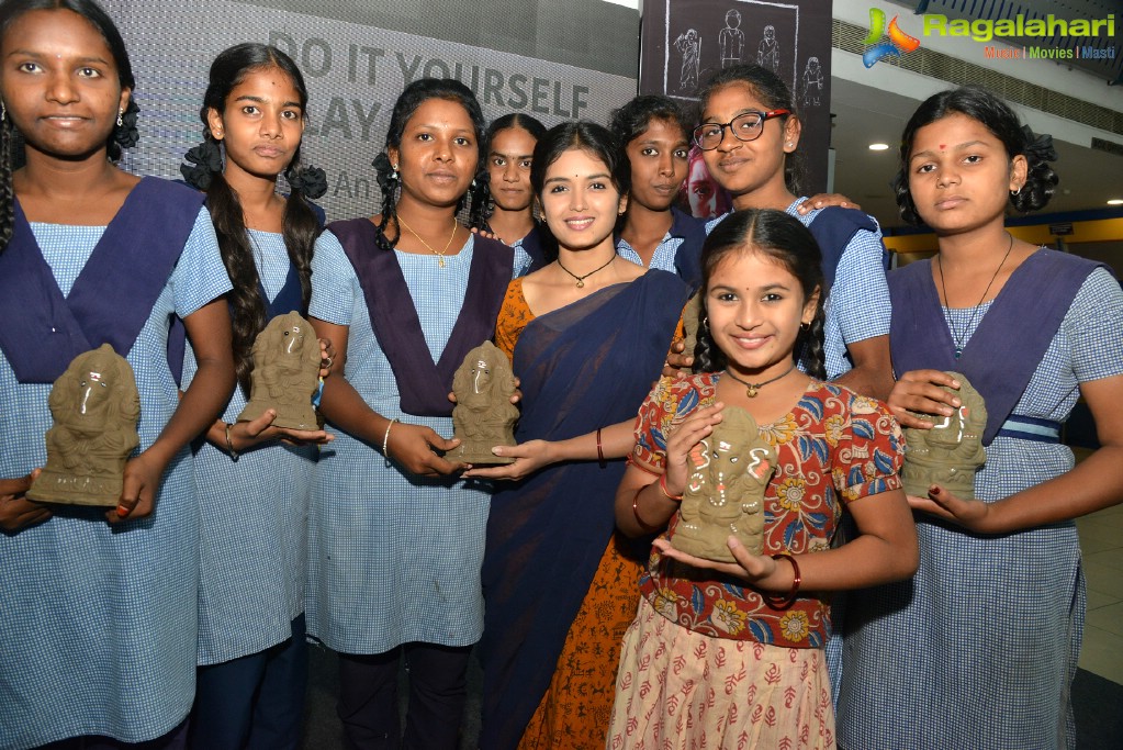 Star MAA - Celebrating and Sale The “Eco Friendly Clay Ganesh Idols” at Prasad's IMAX, Hyderabad