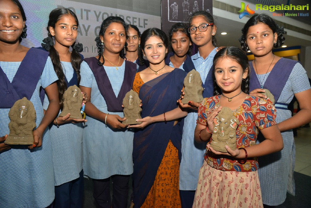 Star MAA - Celebrating and Sale The “Eco Friendly Clay Ganesh Idols” at Prasad's IMAX, Hyderabad