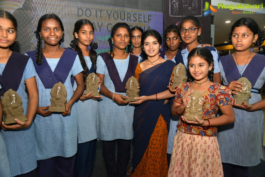 Star MAA - Celebrating and Sale The “Eco Friendly Clay Ganesh Idols” at Prasad's IMAX, Hyderabad