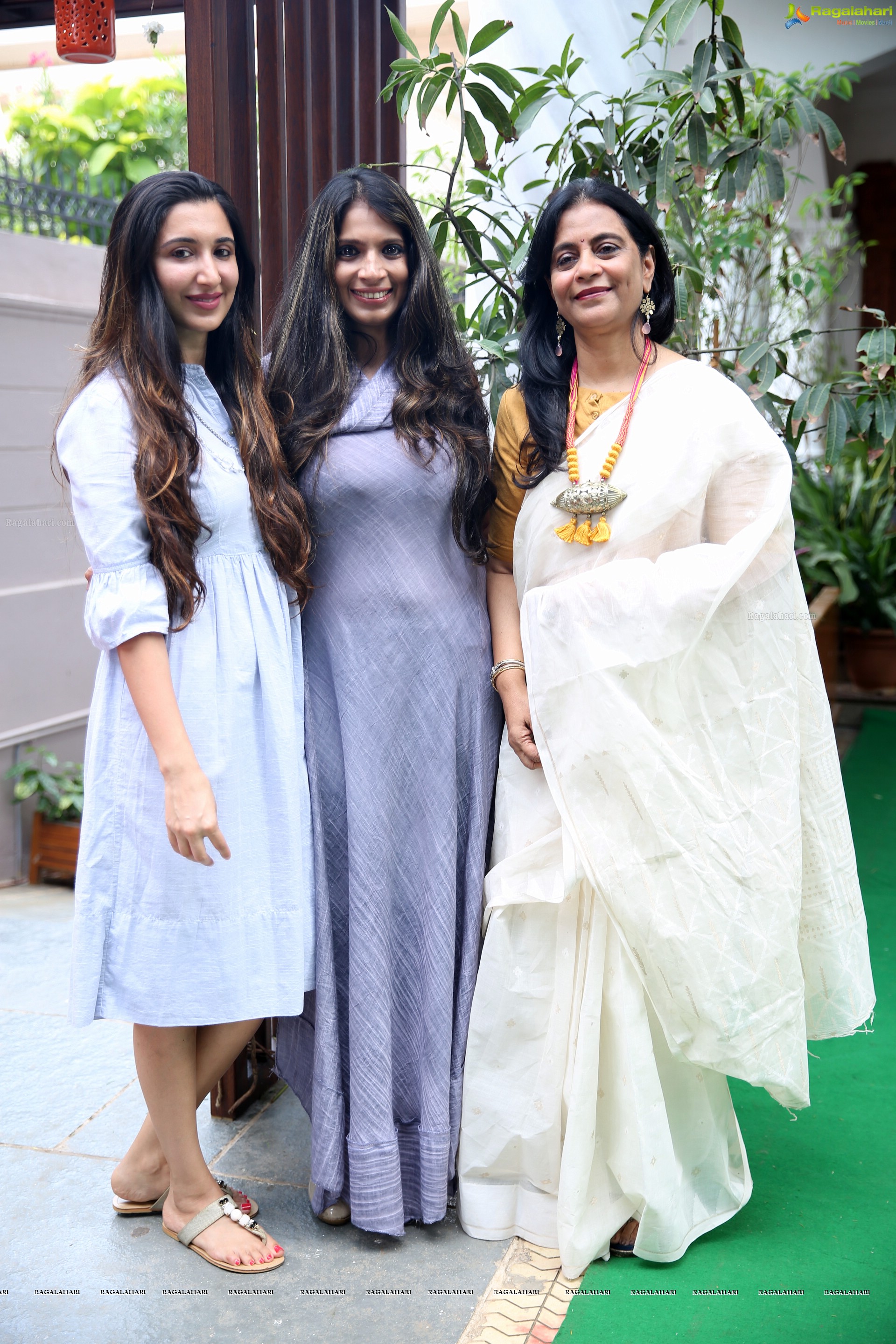 A Tete Tete with Ratna Rao Shekar and Neelima Chowdary at Exotic Blooming Teas, Jubilee Hills, Hyderabad