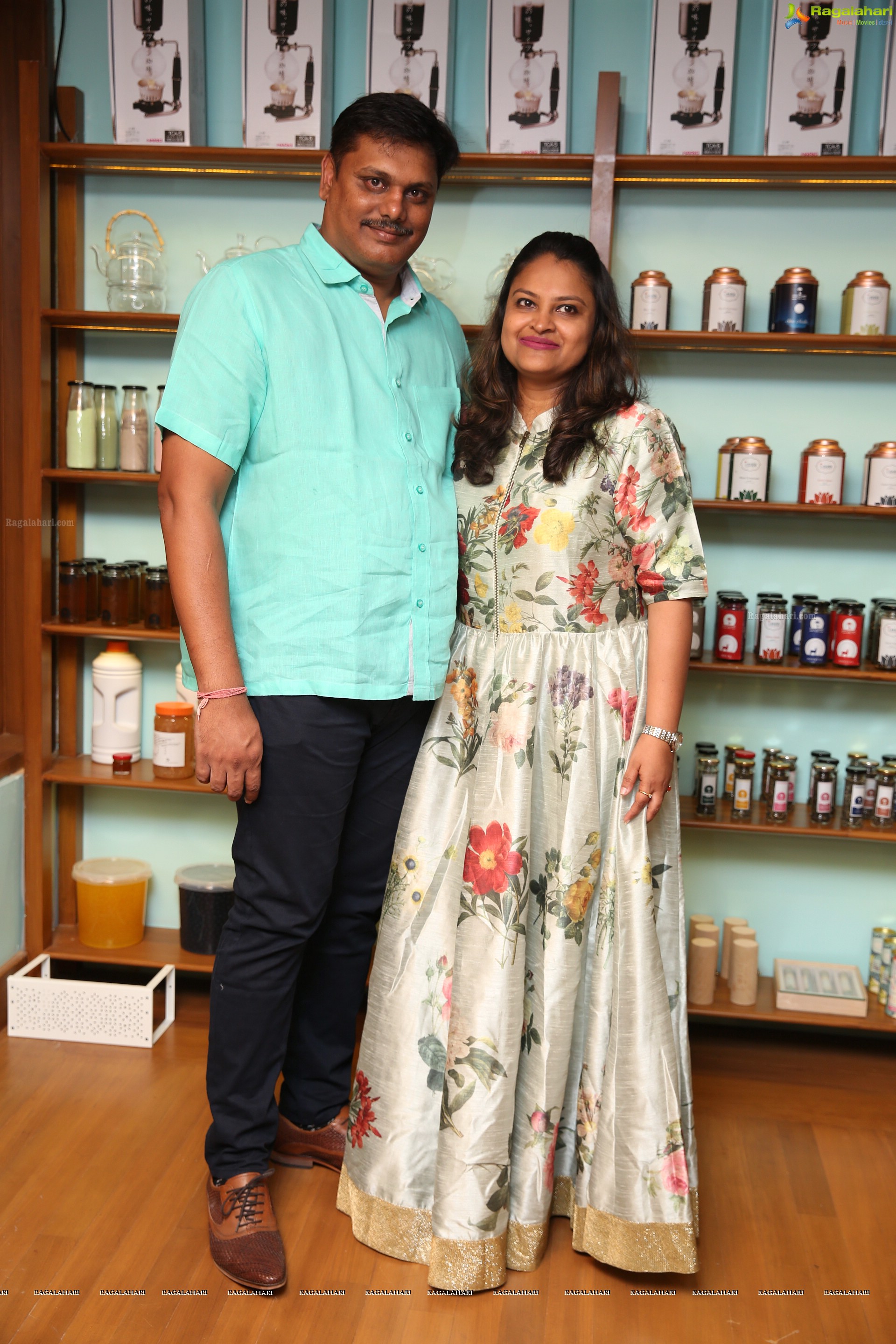 A Tete Tete with Ratna Rao Shekar and Neelima Chowdary at Exotic Blooming Teas, Jubilee Hills, Hyderabad