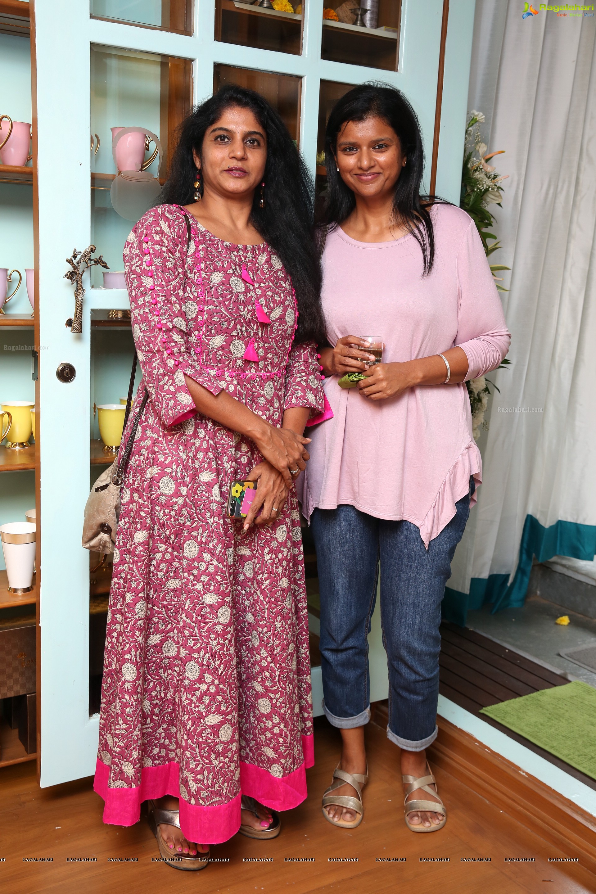 A Tete Tete with Ratna Rao Shekar and Neelima Chowdary at Exotic Blooming Teas, Jubilee Hills, Hyderabad