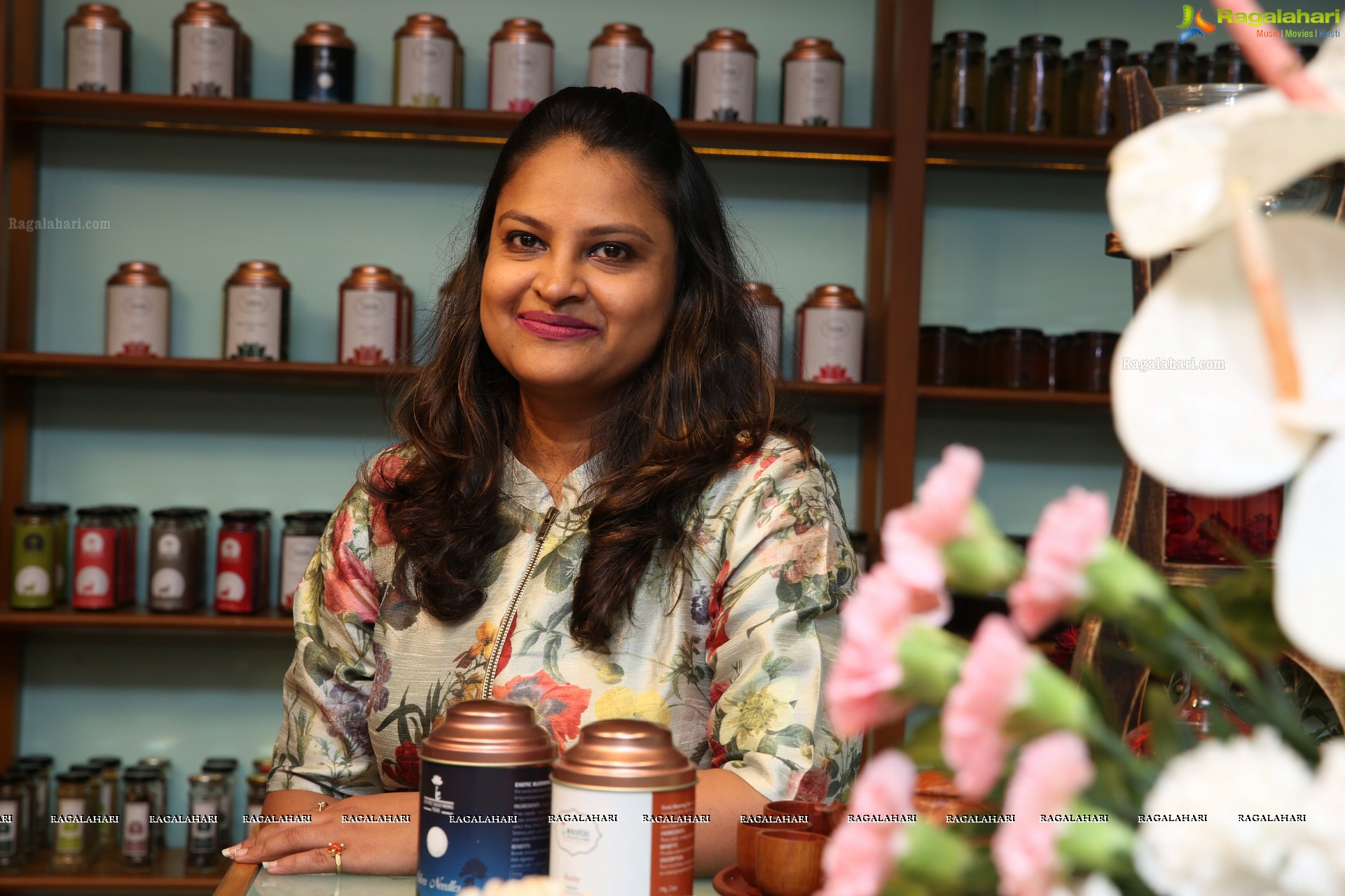 A Tete Tete with Ratna Rao Shekar and Neelima Chowdary at Exotic Blooming Teas, Jubilee Hills, Hyderabad