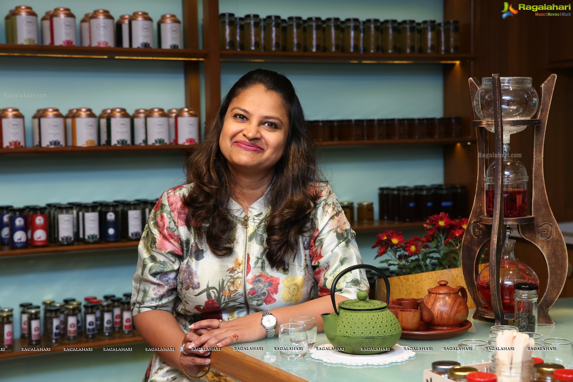 A Tete Tete with Ratna Rao Shekar and Neelima Chowdary at Exotic Blooming Teas, Jubilee Hills, Hyderabad