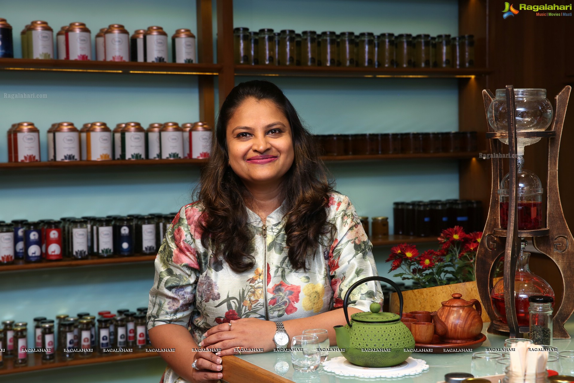 A Tete Tete with Ratna Rao Shekar and Neelima Chowdary at Exotic Blooming Teas, Jubilee Hills, Hyderabad