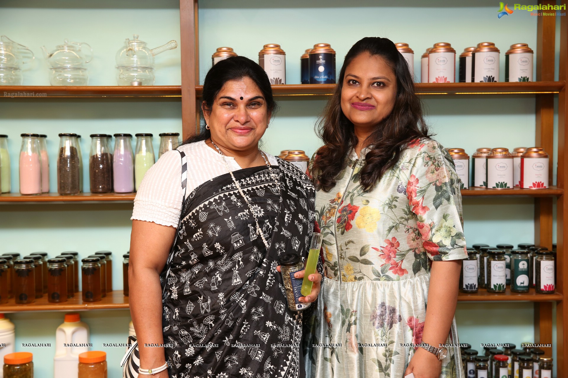 A Tete Tete with Ratna Rao Shekar and Neelima Chowdary at Exotic Blooming Teas, Jubilee Hills, Hyderabad