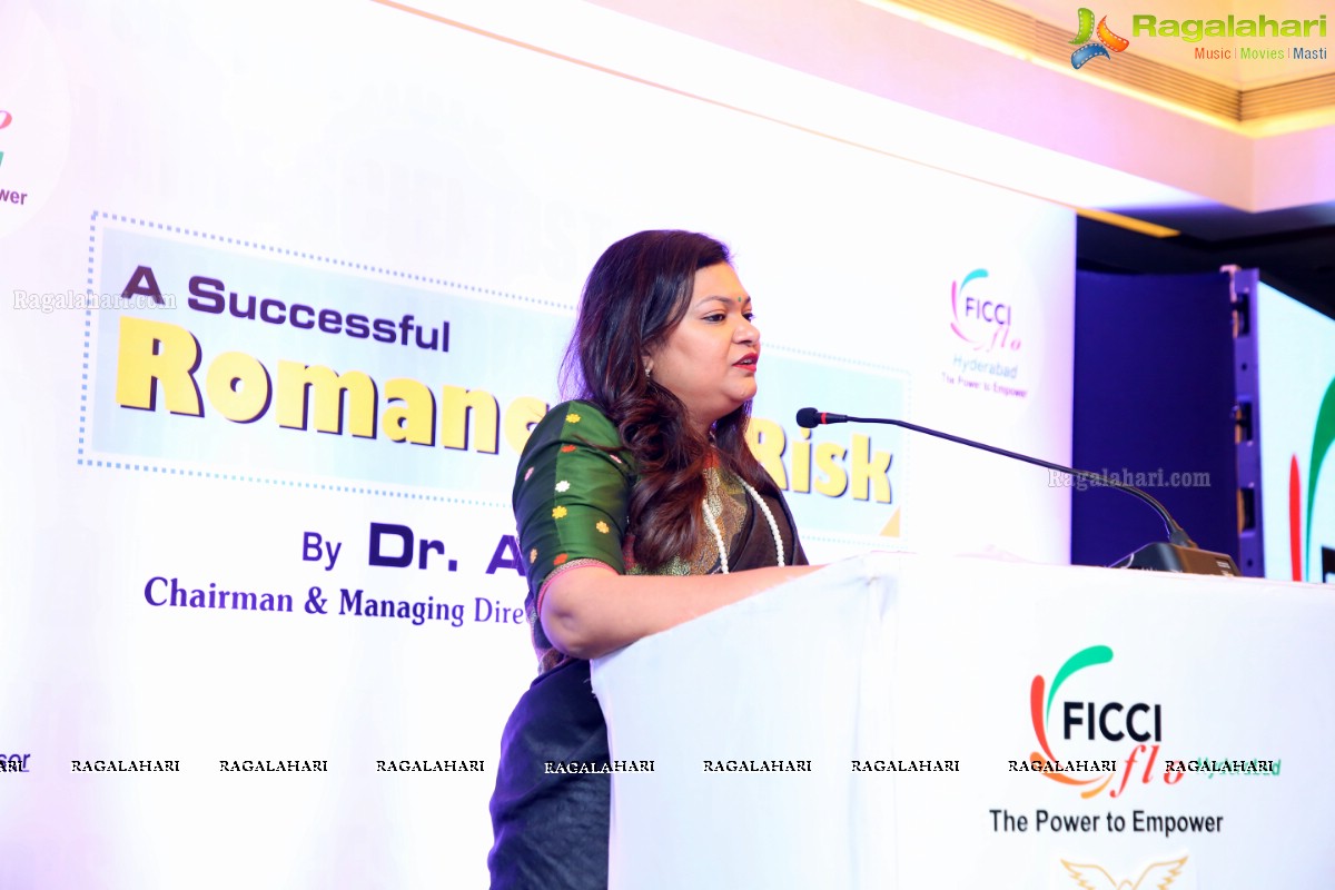 FICCI FLO Interactive Session with Dr. A. Velumani on A Successful Romance with Risk at Park Hyatt, Hyderabad