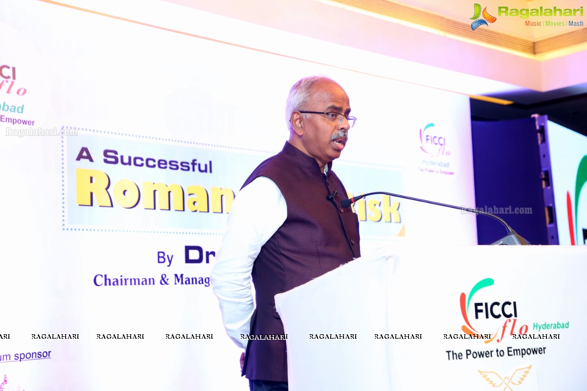 FICCI FLO Interactive Session with Dr. A. Velumani on A Successful Romance with Risk at Park Hyatt, Hyderabad