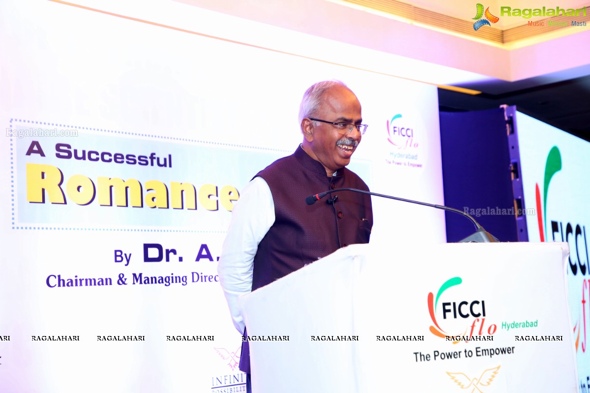 FICCI FLO Interactive Session with Dr. A. Velumani on A Successful Romance with Risk at Park Hyatt, Hyderabad