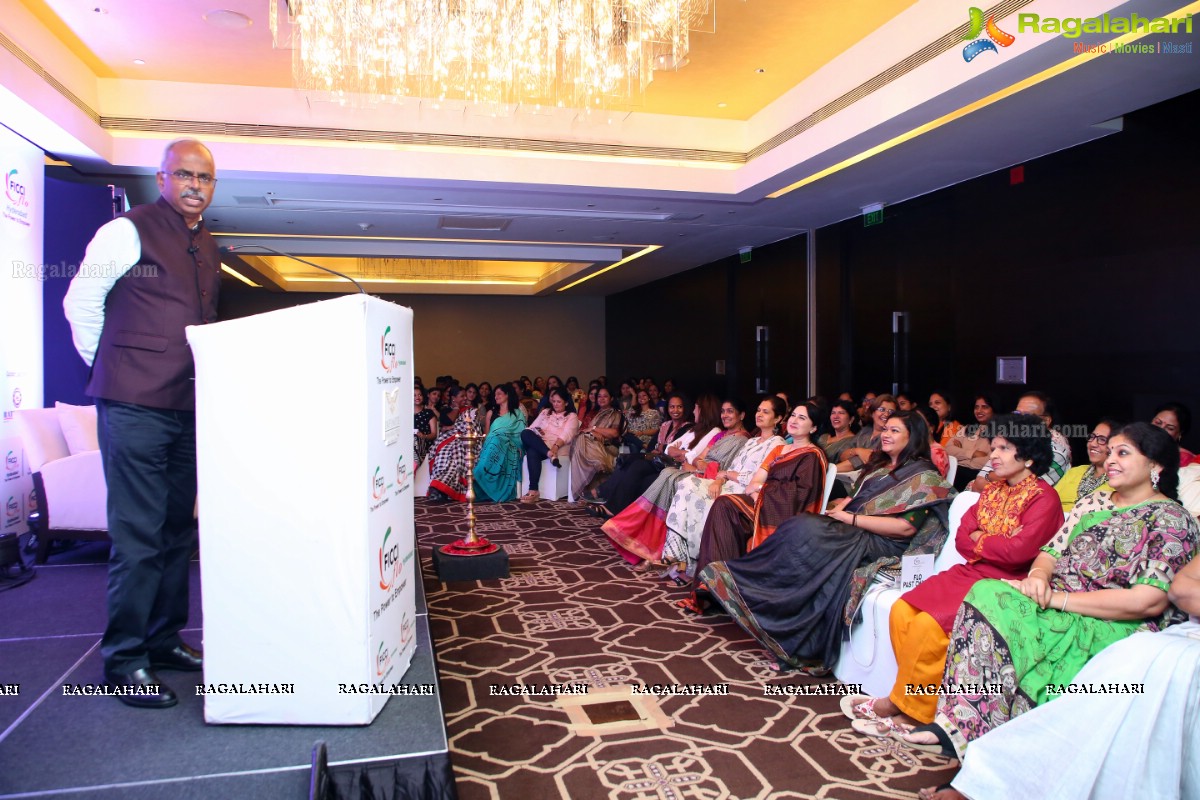 FICCI FLO Interactive Session with Dr. A. Velumani on A Successful Romance with Risk at Park Hyatt, Hyderabad