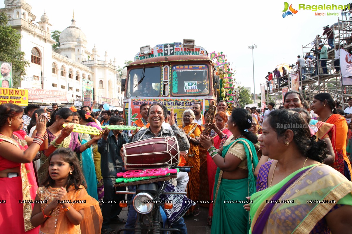 Ganesh Nimajjanam 2018 at Charminar Area, Hyderabad